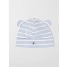 Blue Beanies Polarn O. Pyret Striped Baby Beanie Hat Blue 9-24m x 48/50