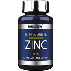 Scitec Nutrition Vitaminer & Mineraler Scitec Nutrition Essentials Zinc 25mg 100 stk