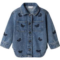 Name It Print Jeansjacke - Medium Blue Denim (13237295)