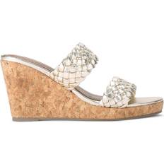 Kurt Geiger Gold Shoes Kurt Geiger KG Kurt Geiger Women's Heel Gold Leather Dane