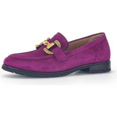 Rosa Loafers Gabor Klassische Slipper lila/pink