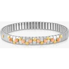 Nomination Extension Pink Coral 18ct Gold Bracelet 044602/006