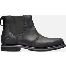 Timberland Men's Larchmont Leather Chelsea Boots Black Schwarz