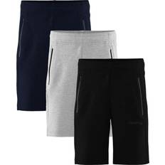 146/152 - Joggingbukser Børnetøj Craft Core Soul Sweatshorts Børn Melange Grå 122/128