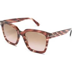 Tom Ford 54F Sunglasses Brown 55