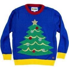 Long Sleeves Christmas Sweaters Children's Clothing Tipsy Elves Baby Toddler Tacky Christmas Tree Ugly Christmas Sweater