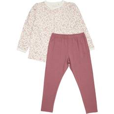 Minymo Pige Pyjamassæt Rose Tan