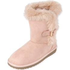 The Children's Place Girls Warm Lightweight Winter Boot Fashion - Soft Rose