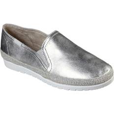 Skechers Foam Loafers Skechers Womens flexpadrille 3.0 slip on 33322/chmp sliver/white 3_4_5_7