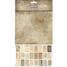 Tim Holtz Idea Ology Backdrops Double Sided Cardstock 15x25cm 24 sheets