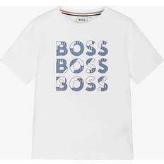 BOSS White Cotton T-Shirt 5 year