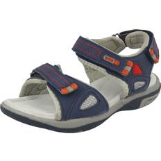 Spot On Boys unbranded n0r008 navy rip tape adjustable sandal