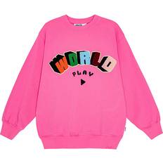 Blommiga Överdelar Barnkläder Molo Sweatshirt Monti Chockerande Rosa år 128 Sweatshirt