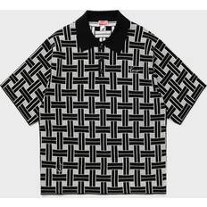 Kenzo Polo Shirts Kenzo Black Paris Weave Polo BLACK