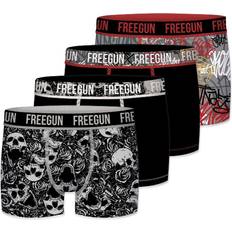 Niño Boxers Freegun Calzoncillos Para Niño - Negro