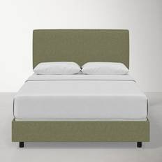 Built-in Storages - Full Beds AllModern Marquise Cotton Upholstered Standard Bed Polyester/Metal