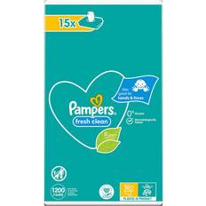 Pampers Fresh Clean Baby Wipes 1200pcs