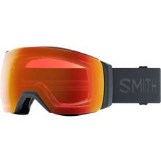 Gråa Skidglasögon Smith I O Mag XL Lens Goggles Slate ChromaPop Red Mirror