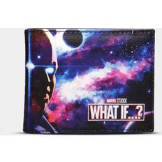 Marvel comics what if...? logo all-over print bi-fold wallet mw713070whi