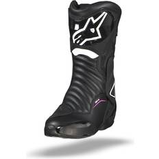 Alpinestars Mc-Stövlar Stella SMX-6 V2 Drystar Svart-Vit-Fuchsia Dam