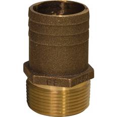 Check Valves Groco 1/2" NPT x 3/4" Bronze Full Flow Pipe to Hose Straight Fitting