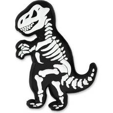 Silver Brooches Pinmart t-rex skeleton bones archaeologist dinosaur enamel lapel Piece