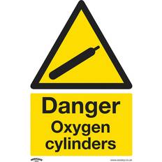 Sealey Warning Sign Danger Oxygen Cylinders