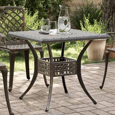 Outdoor Dining Tables vidaXL bronze Garden
