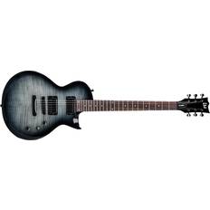 Ebano Chitarre Elettriche ESP LTD EC-200DX Charcoal Burst Chitarra Elettrica