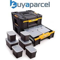 Dewalt Tool Storage Dewalt 2x DWST1-70705 TStak iii Deep Draw Stackable Tool Storage Box Organisers
