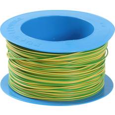 Nexans Kabelclips & Fastgøring Nexans PVT90 ledning, 1x0,75 mm² gul/grøn, metervare