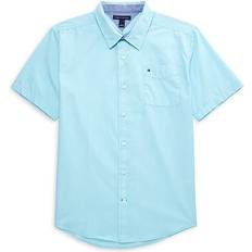 Tommy Hilfiger Boys Shirts Children's Clothing Tommy Hilfiger Boy's Solid Shirt Blue 12-14 M 12-14