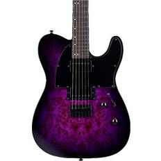 ESP Guitars Musical Instruments ESP Guitars LTD TE-200DX NT PURPLE BURST Electric Guitar