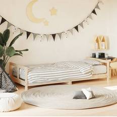 vidaXL Sängram För Barn 90 x 190 cm Massiv Furu
