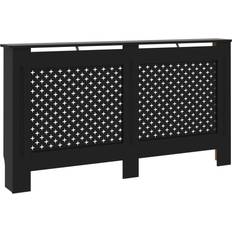 Black Panel Radiators vidaXL 1/2x Radiator Cover