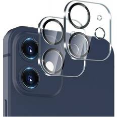 2-PACK iPhone 12 Mini Protection Linssin suojaus Kameran suojaus Transparent