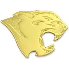 Gold Brooches Pinmart gold panther mascot chenille letterman's jacket lapel Piece