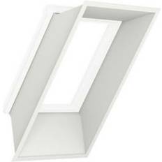 PVC Takfönster Velux Prefabricerade Smyg 114x118 cm PVC, Aluminium Takfönster 3-glasfönster