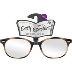 Beige Reading Glasses IF Easy Readers Round Beige Brown 2.5