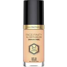 Max Factor Foundations Max Factor Facefinity All Day Flawless 3 In 1 Foundation W44 Warm Ivory