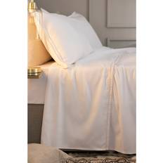 Cotton - Flat Sheet Bed Sheets Belledorm Cotton Percale Bed Sheet White