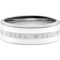 Daniel Wellington Ringe Daniel Wellington DW Emalie Ring Silver Silver/Satin White