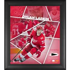 Fanatics Authentic Dylan Larkin Detroit Red Wings Framed 15'' x 17'' Impact Player Collage with Piece of Game-Used Puck Limited Edition 500