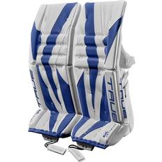 True Goalkeeper Shin Guards Catalyst Int - White/Blue