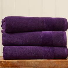 Purple Bath Towels Christy Bold Luxury Bath Towel Purple, White