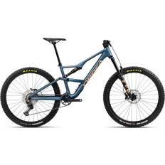 Biciclette Orbea Heldämpad MTB Occam Lt H30 Slate Blue-Orange Cloud Matt l 2024 2024 Unisex