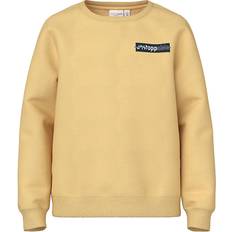 Guld Sweatshirts Barnkläder Name It Sweatshirt NkmVasha Golden Haze/Ostoppbar år 116 Sweatshirt