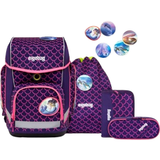 Ergobag school Ergobag Cubo School Backpack Set - Pearl DiveBear