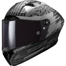 LS2 Motorcykeludstyr LS2 Integralhjelm Thunder Carbon GP Aero Polar - Matsort