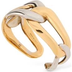 Alexander McQueen Ringar Alexander McQueen Ring Aus Messing „double Chain“